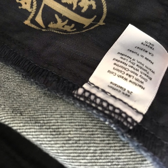 TALBOTS MODERN BOOT JEANS DARK WASH NWOT - Picture 5 of 5